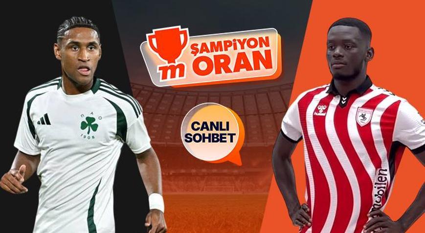 Samsunspor, UEFA Avrupa Liginde Panathinaikos deplasmanında Kritik maçın heyecanı canlı sohbet ve Şampiyon Oranlar ile Misli’de