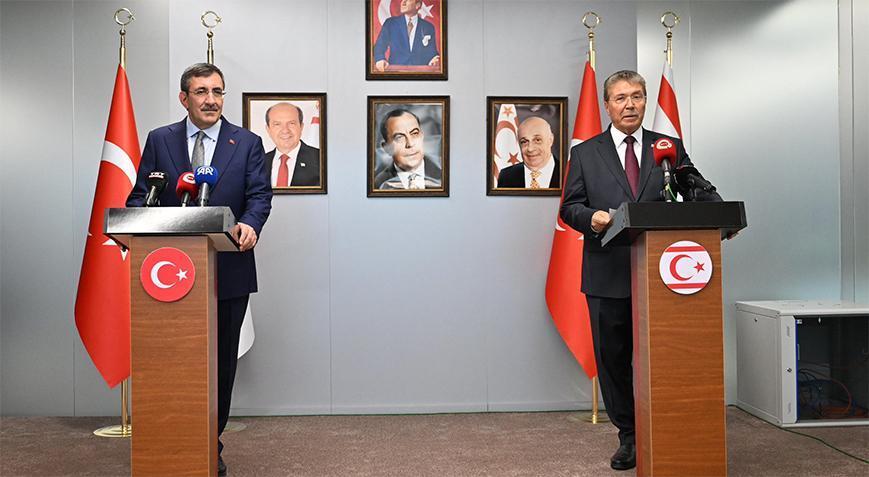 Cumhurbaşkanı Yardımcısı Yılmaz: KKTC’nin kalkınma çabaları milli davamızın bir parçasıdır