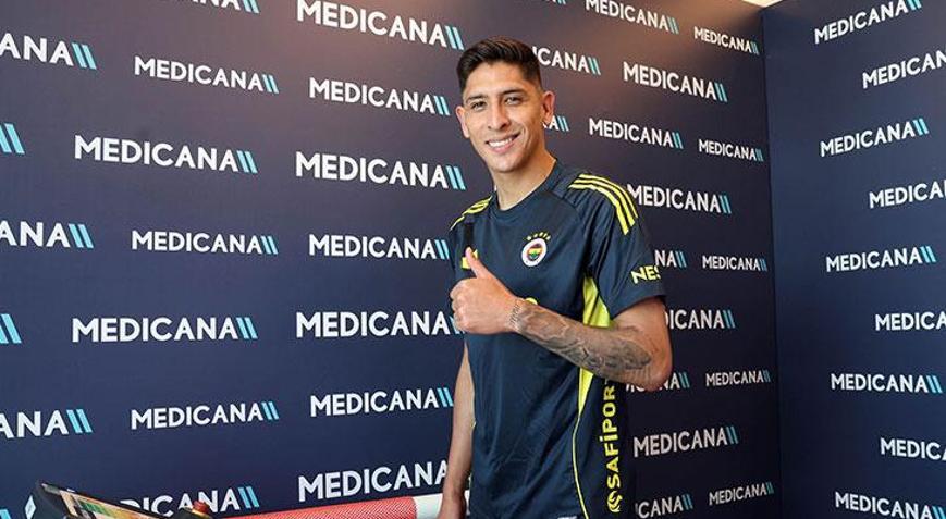 Fenerbahçede Edson Alvarez sağlık kontrolünden geçti
