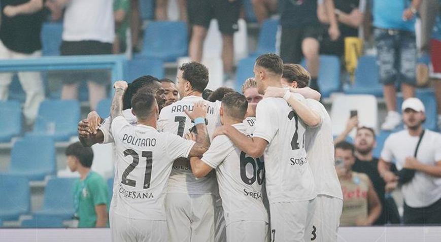 Napoli, Sassuolo deplasmanında kazandı