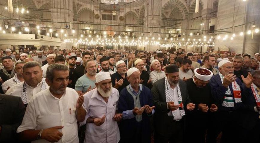 İstanbulda Gazze için dua programı düzenlendi