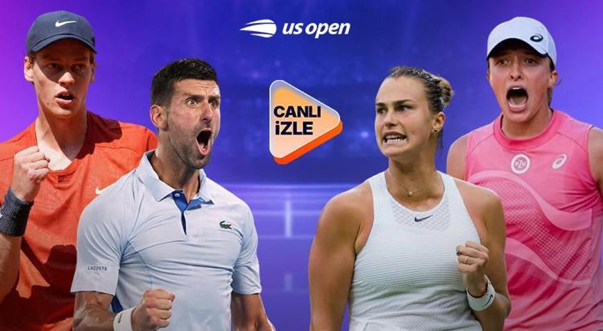 Amerika Açık başlıyor Tenis tutkunları heyecanı canlı yayınlarla Misli’de yaşıyor…