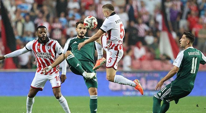 Samsunspor - Panathinaikos maçında gol sesi çıkmadı Yeni hedef Konferans Ligi