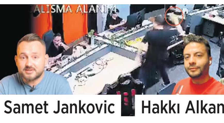 Hakkı Alkan çalışanına saksı fırlattı