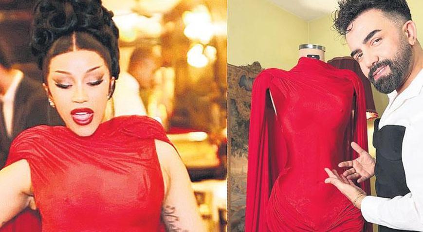 Cardi B Türk tasarımcı tercih etti