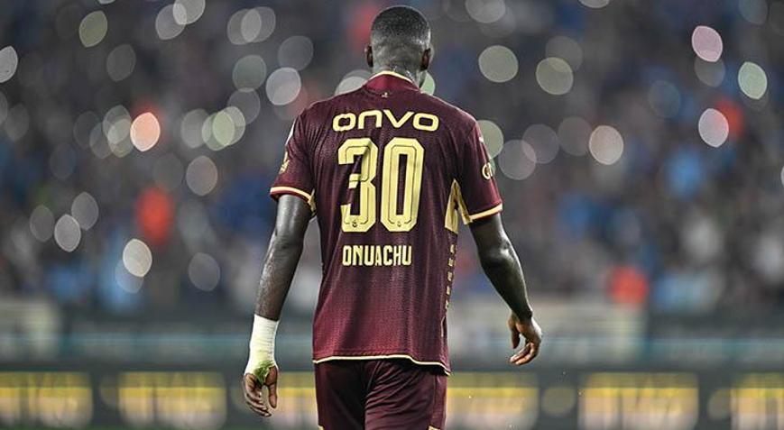 Trabzonspor golcüsüne kavuştu Onuachu fırtına gibi başladı