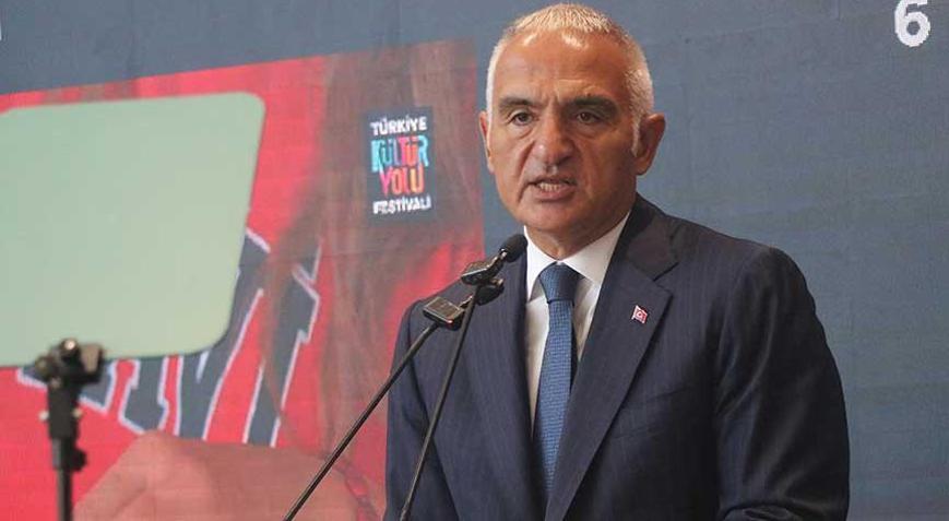 Kültür ve Turizm Bakanı Ersoy: Silahların değil, şarkıların, türkülerin sesinin çıkmasını istiyoruz