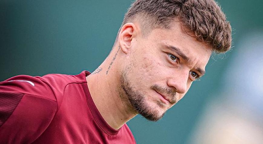 Trabzonsporda Ernest Muçi takımla çalıştı