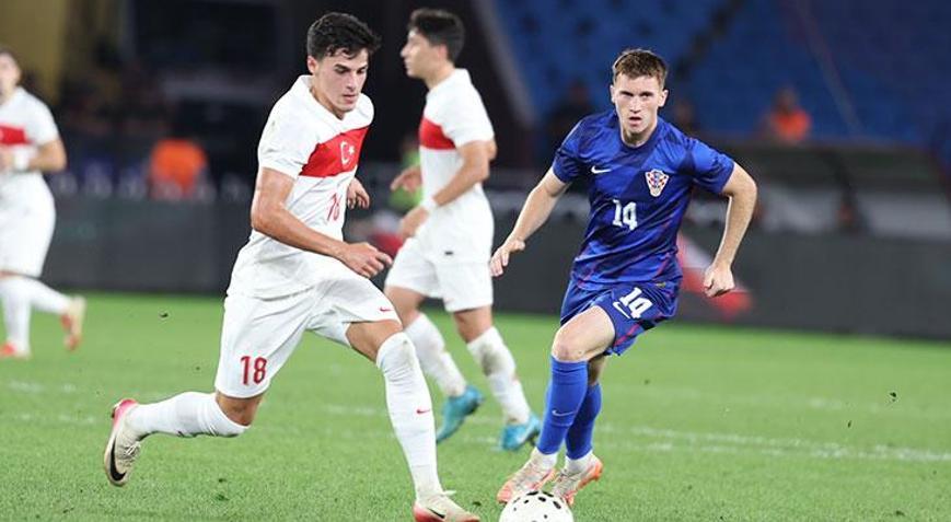 Ümit Milli Takım, Hırvatistan ile 1-1 berabere kaldı