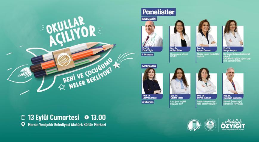 Yenişehir Belediyesinden velileri yakından ilgilendiren panel