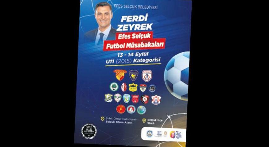 Minik futbolcular yeteneklerini sergiliyor