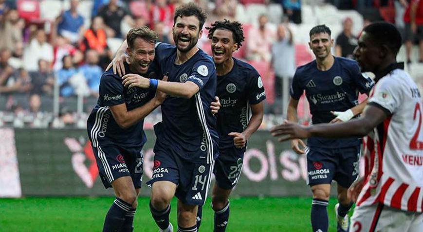 Antalyaspor, Samsunspor deplasmanında galip