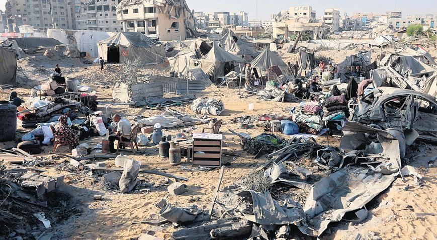 Gazze’de yıkımın boyutu...