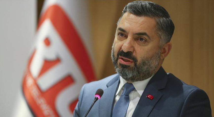 RTÜK Başkanı Ebubekir Şahinden, Merdan Yanardağın sözlerine ilişkin açıklama