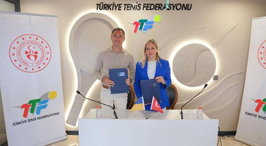 Türkiye ve Ukrayna Tenis Federasyonları Arasında İş Birliği Protokolü İmzalandı