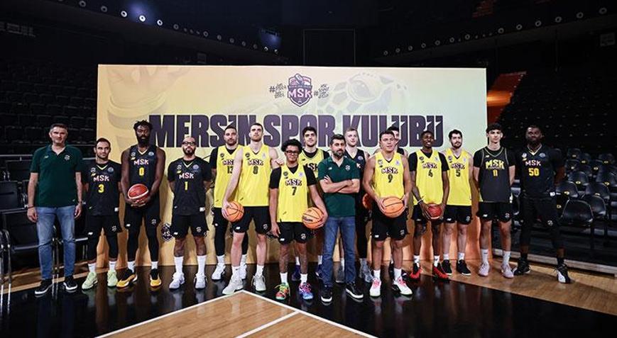 Mersin Spor Kulübü, kadrosunu tanıttı 2-3 yıl içerisinde dörtlü final görmek istiyoruz