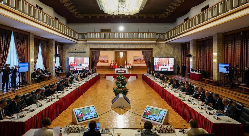 TBMM Başkanı Kurtulmuş: Büyük bir iradeyle bu topraklarda huzuru tahkim etmek için çalışıyoruz