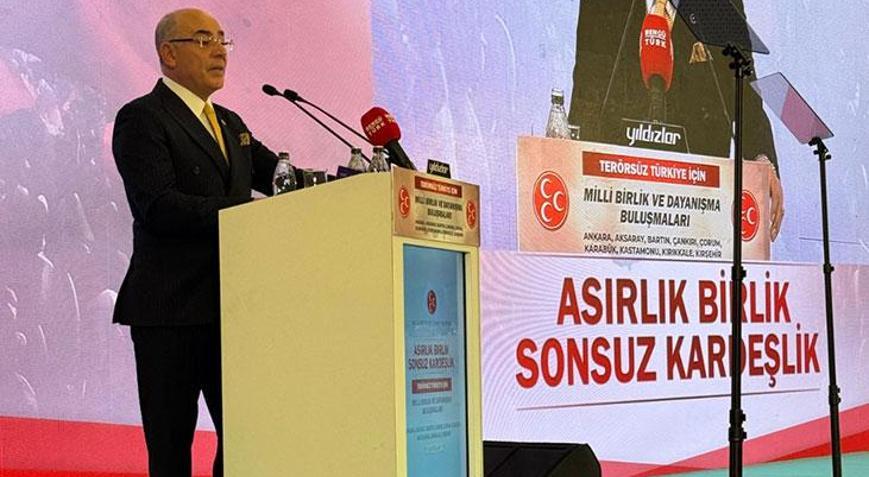 MHPli Karakayadan Terörsüz Türkiye açıklaması