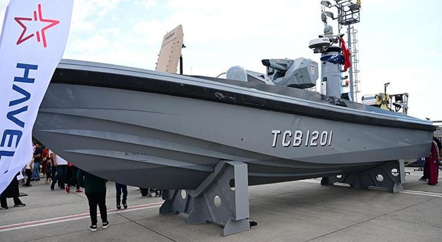 TEKNOFEST İstanbulda sergilendi SANCAR Silahlı insansız deniz aracı envantere girdi