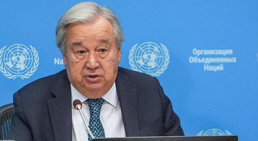 Guterres: BM ilkeleri daha önce hiç olmadığı kadar saldırı altında