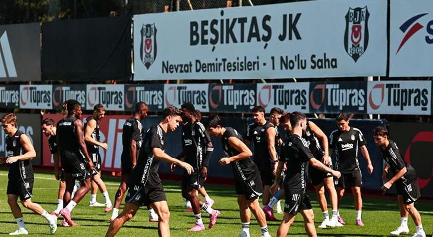 Beşiktaş, Kayserispor maçının hazırlıklarını tamamladı: Kamp kadrosu açıklandı