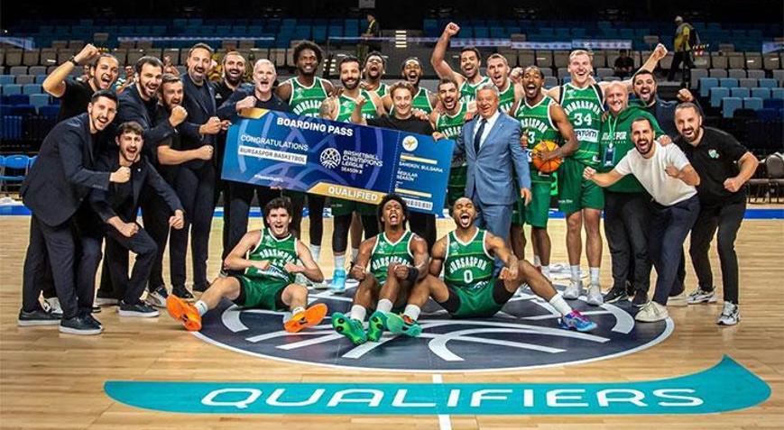 Bursaspor, FIBA Şampiyonlar Ligi biletini aldı