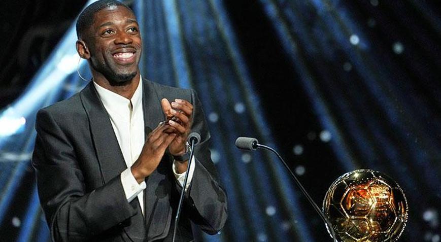 Ballon d’Or’u kazanan Dembele’ye övgü yağmuru Başarısızlıktan model olmaya