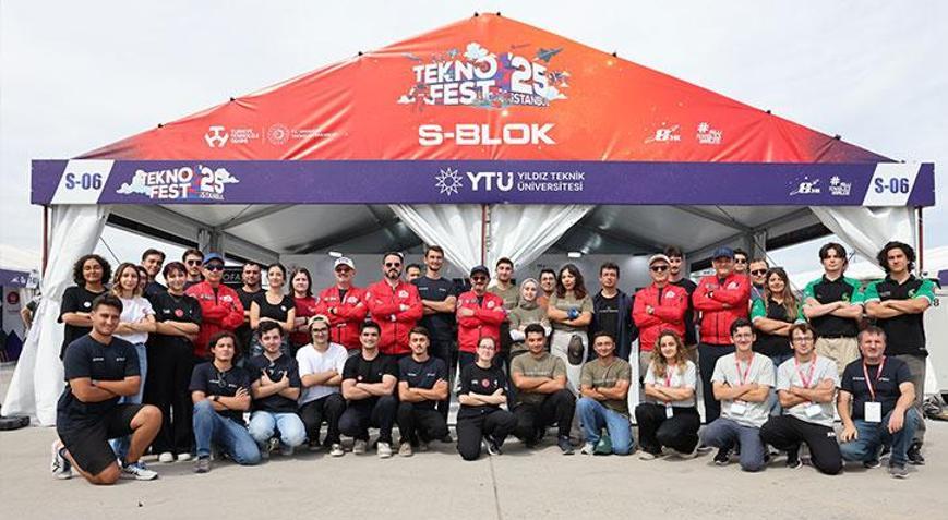 Yıldız Teknik Üniversitesi, TEKNOFEST25i 52 finalist ve 27 derece ile tamamladı