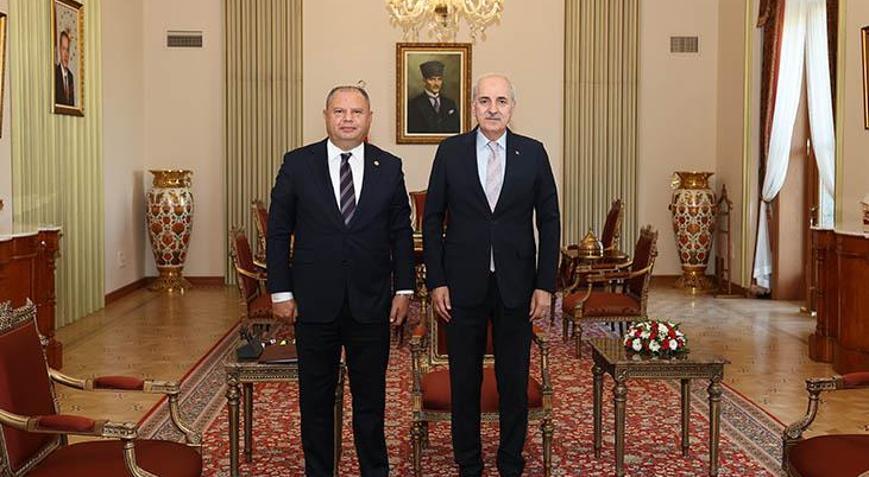 TBMM Başkanı Kurtulmuşa sivil toplum kuruluşlarından Gazze mektubu