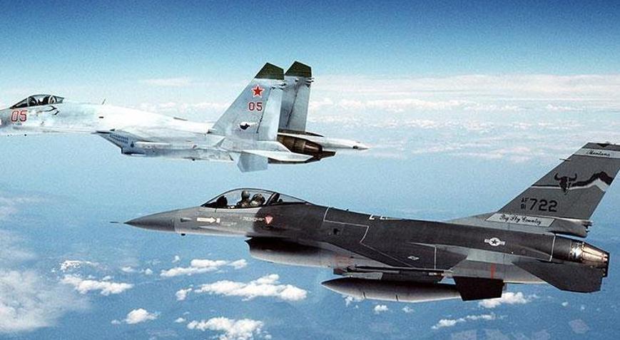 Rus jetleri, Alman fırkateyninin üstünden uçtu