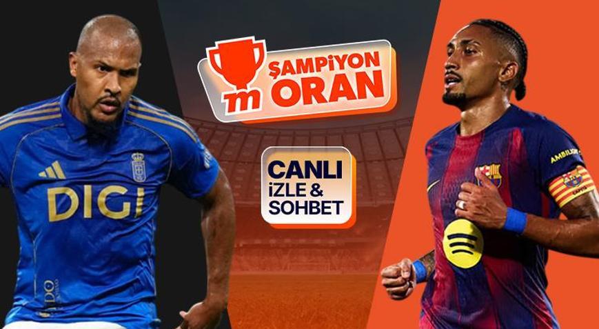 Barcelona, Real Oviedo deplasmanında Maçın heyecanı canlı yayın, canlı sohbet ve Şampiyon Oranlar ile Mislide