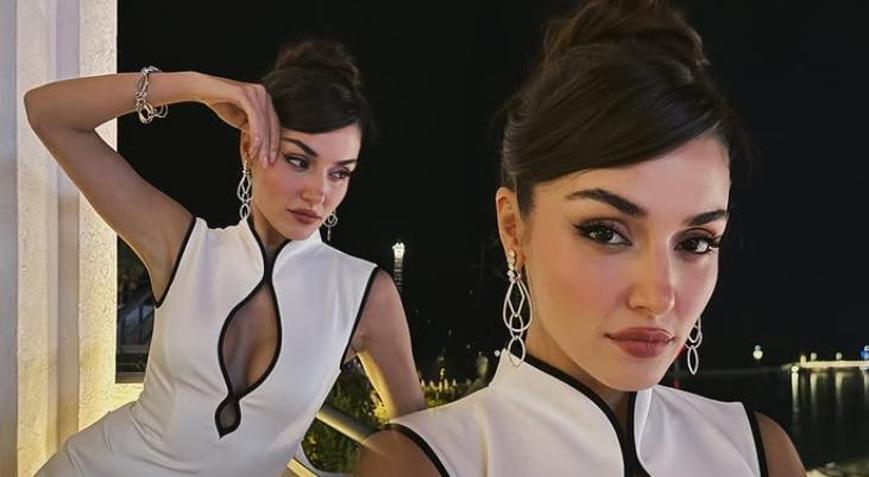 Hande Erçelden Milano kombini Moda haftasına katıldı: Farklı tarzı dikkatleri çekti