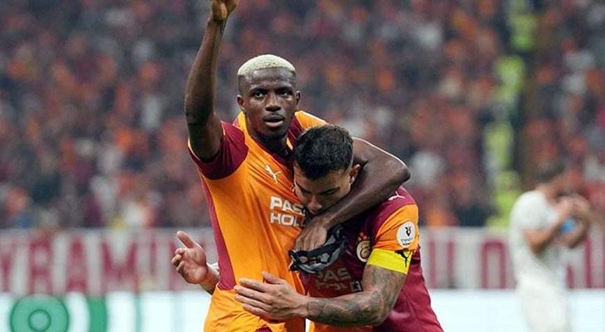 Galatasarayda Alanyaspor öncesi Victor Osimhenden müjdeli haber
