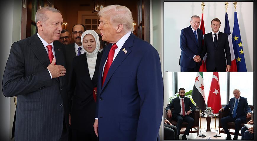 Cumhurbaşkanı Erdoğandan ABDde yoğun diplomasi trafiği Bir dizi görüşme gerçekleştirdi