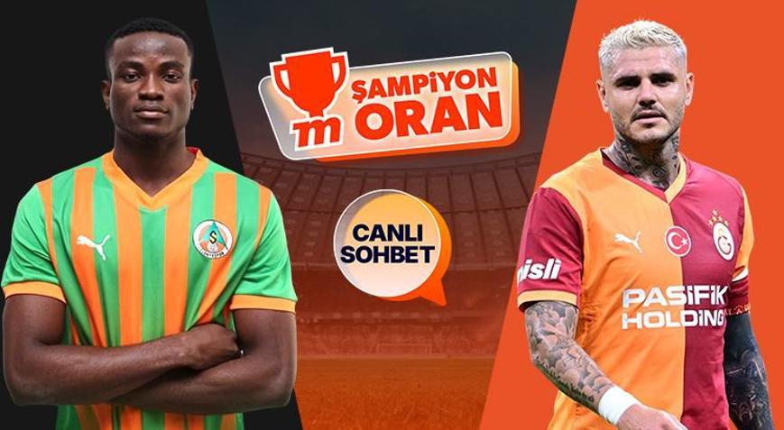 Galatasaray, Alanyaspor deplasmanında Maçın heyecanı canlı sohbet ve Şampiyon Oranlar ile Mislide
