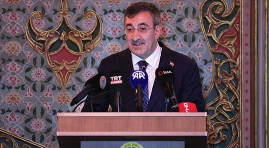 Cumhurbaşkanı Yardımcısı Yılmaz, Geçmişten Günümüze Türkçenin İmlası Uluslararası Sempozyumunda konuştu