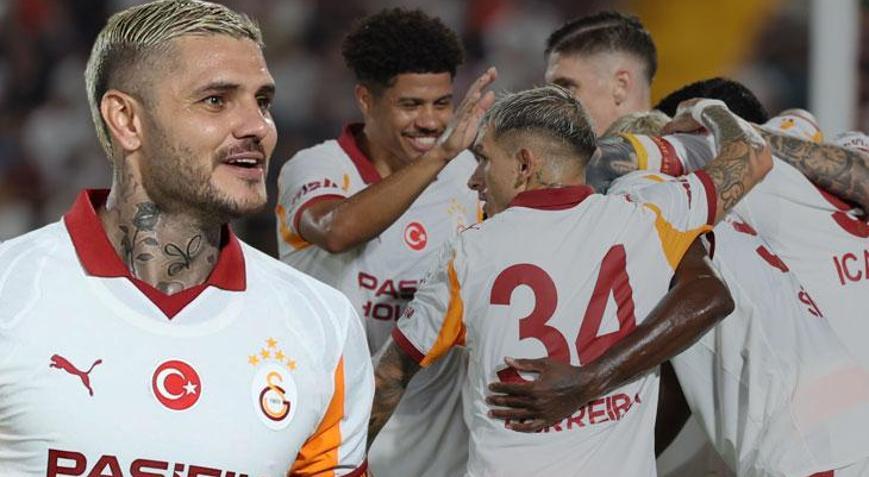 Galatasaraydan Süper Ligde 7de 7 Alanyaspor evinde mağlup