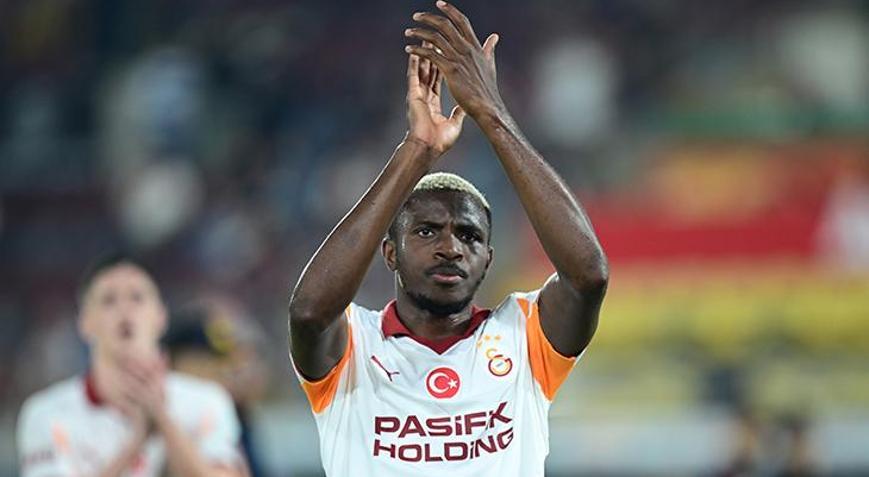 Galatasarayda Victor Osimhen sakatlıktan geri döndü