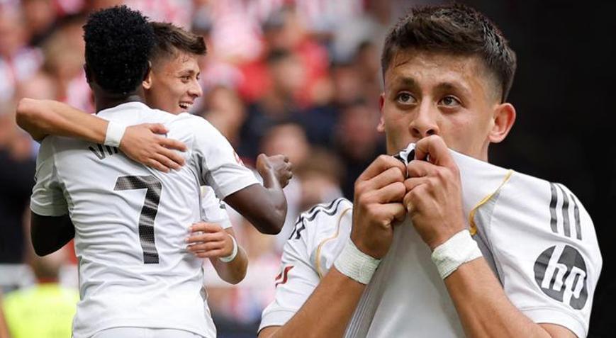 Arda Gülerden inanılmaz performans Atletico Madrid maçına damga vurdu