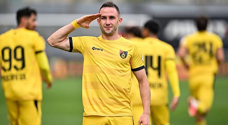 İstanbulsporda Mario Krstovskiden bu sezon 4. gol