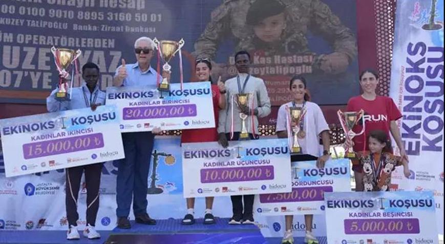 Yılın en anlamlı koşusu Antalya’da gerçekleşti