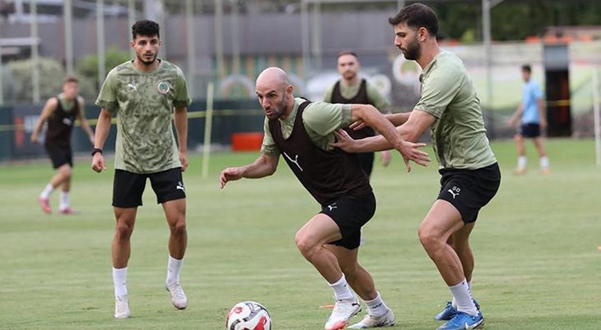 Alanyasporda Gençlerbirliği maçı mesaisi başladı