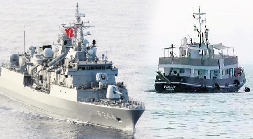 Akdeniz’de görünmez destek Türk savaş gemileri Sumud’u uzaktan takip ediyor