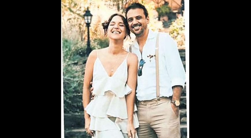 Üç aylık aşıklar evlendi