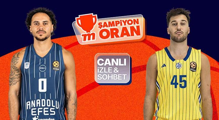 Anadolu Efes, EuroLeague’de sezona Maccabi Tel Aviv karşısında başlıyor Mücadelenin heyecanı canlı yayın, canlı sohbet ve Şampiyon Oranlar ile Mislide