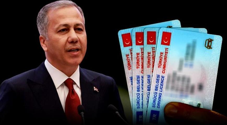 Bakan Yerlikayadan eski tip sürücü belgeleriyle ilgili açıklama