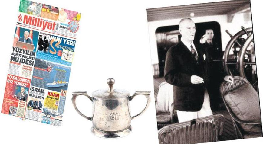 Gümüş şekerlik Anıtkabirde