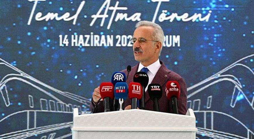 Bakan Uraloğlu: Delice-Çorum Etabı’nda kazı çalışmaları yüzde 30 ilerledi