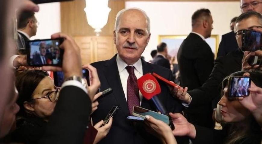 TBMM Başkanı Kurtulmuş, resepsiyonda soruları yanıtladı Bu tablo fevkalade önemli