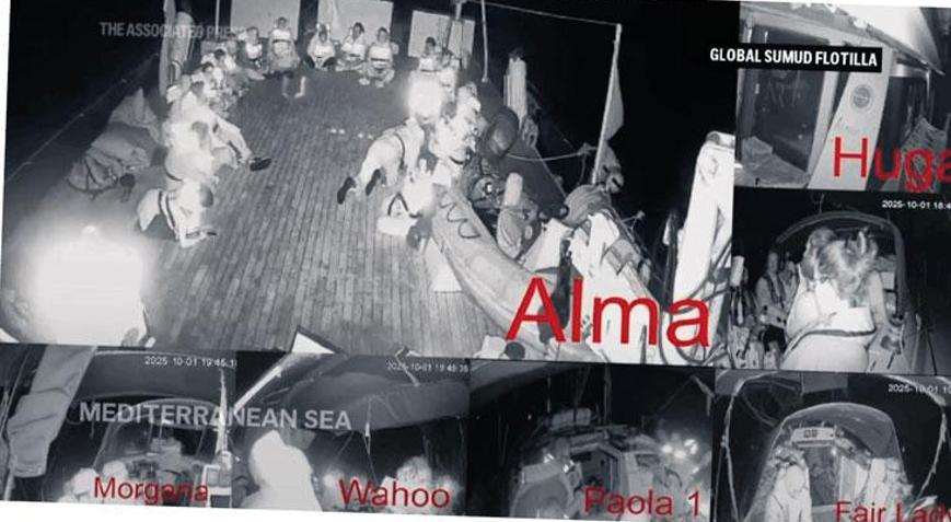 Küresel Sumud Filosu’na Gazze’ye 70 mil kala müdahale: İnsanlık umuduna İsrail saldırısı